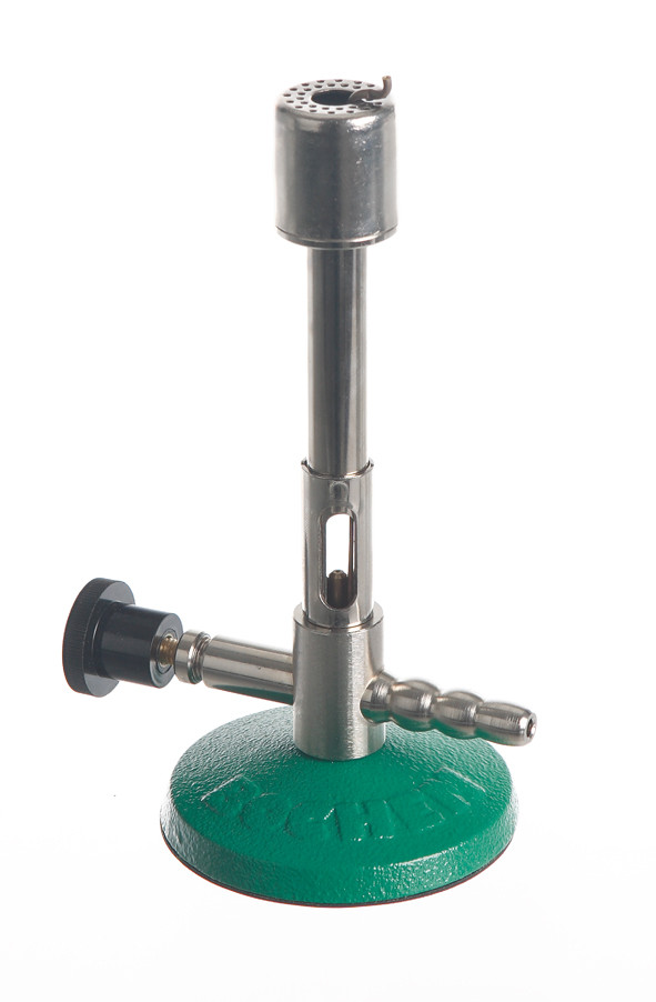 Bunsenbrenner mit Nadelventil DIN 30665, Erdgas