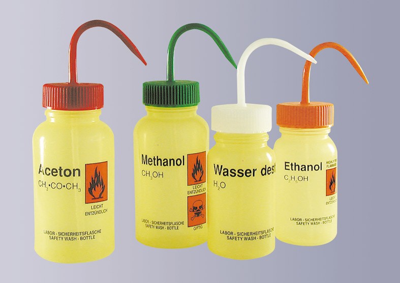 Labor-Sicherheitsflasche, Weithals