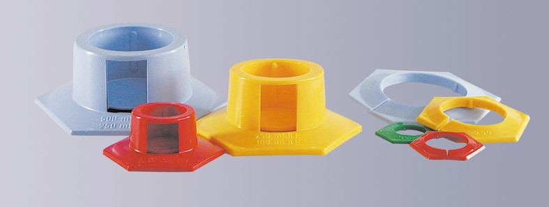 Fuß- und Schutzring für Messzylinder