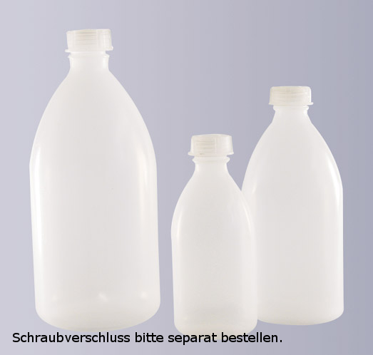 Enghals-Verpackungsflasche, PP, naturfarbig