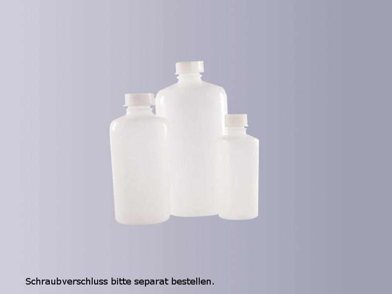Hochschulterflasche, PE-LD, naturfarbig