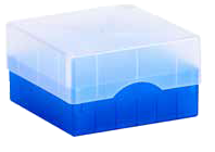 ratiolab® Kryo-Boxen, PP, blau, Kombideckel, numerisch codiert