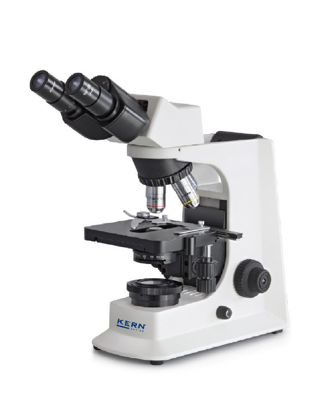 Durchlichtmikroskop OBL 125, Binokular, Inf E-Plan 4/10/40/100; WF10x20; 20W Halogen