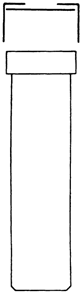 Flaschenkombi: R 2-S, klar Flasche R 2-S, klar (1.300012) + Bördelkappe R 13-S (2.300217) - 100 Stk.