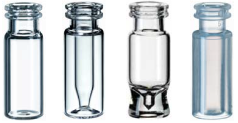 Schnappringflaschen aus Glas oder PP