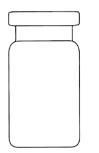 Rollrandflaschen aus Glas 25 ml, 50 ml, 100 ml