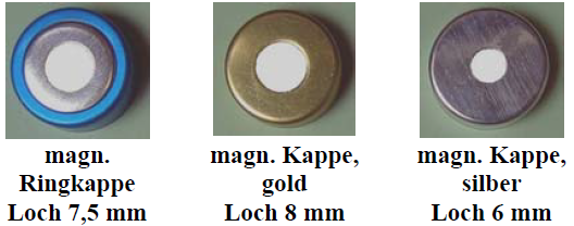 Magnetische Ring-Bördelkappe R 20