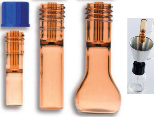 CERTAN-Spezialflaschen für Standardlösungen