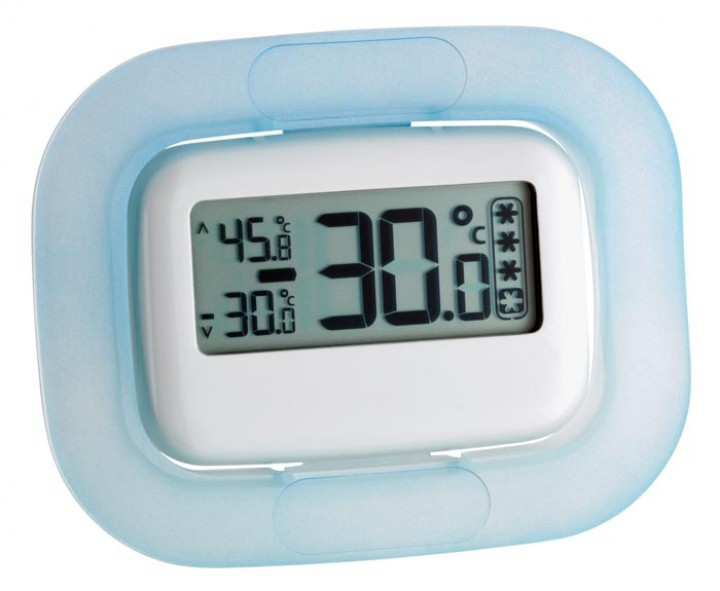 Digital-Kühl-Gefrierthermometer blau