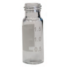 1.8 mL, 9 mm Clear Screw Vial with Label (100/pk) - 100 Stk.