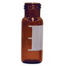 1.8 mL, 9 mm Amber Screw Vial with Label (100/pk) - 100 Stk.