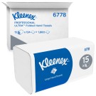 Einmalhandtücher KLEENEX® ULTRA 3-lagig (6710) - 15 x 96 Bl.