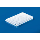 384-well PCR-Platten, für Thermocycler, mit ganzem Rahmen, PP, weiß, A12, H12 - 50 Stk.