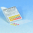 pH-Fix-Indikatorstäbchen pH 4,5 – 10,0 CE, 100 Stäbchen 6 × 85 mm