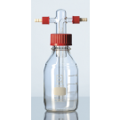 Duran Gaswaschflasche mit Aufsatz n. Drexler, ohne Filterpl. 500 ml