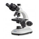 Durchlichtmikroskop OBE 104, Trinokular, Achromat 4/10/40; WF10x18; 3W LED