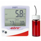 TMX 310 Digitales Kühlschrankthermometer mit dreigeteiltem Display und Alarmfunktion