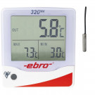 TMX 320 Digitales Kühlschrankthermometer mit dreigeteiltem Display und Alarmfunktion