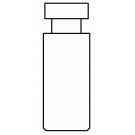 Rollrandflaschen aus Glas mit Halsöffnung 6 mm (Standardöffnung) 