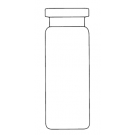 Rollrandflaschen aus Glas 10 ml R 10